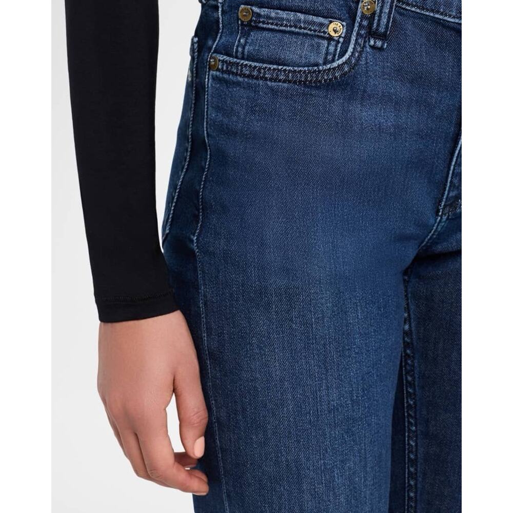 Rag & Bone Peyton Mid-Rise Bootcut Jeans Blue Denim Full Length Size 28 NEW - Picture 9 of 9